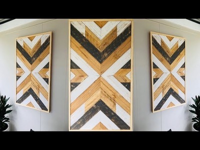 Recycled Pallet Wood Wall Art