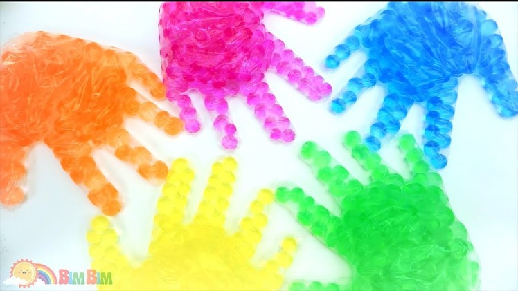 Super Squishy Stretchy Ball - DIY Orbeez Stress Hand -How To Make Gloves Of Orbeez