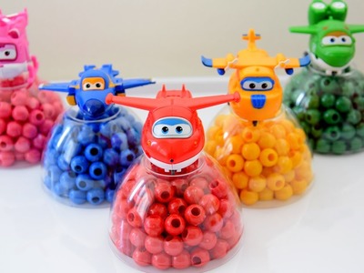 Super Wings Toys for Learning Colors