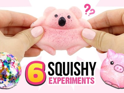 THE BEST DIY SQUISHY MAKING METHODS!! Slime & Squishy GIVEAWAY! 6 DIYs On How To Make Squishies!