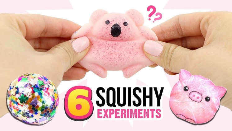 THE BEST DIY SQUISHY MAKING METHODS!! Slime & Squishy GIVEAWAY! 6 DIYs On How To Make Squishies!