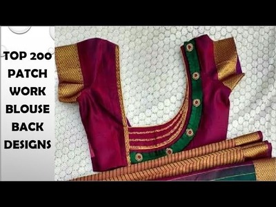 Top 200 Latest Patch Work Blouse Designs | Don't Miss It | Ladies Conrer