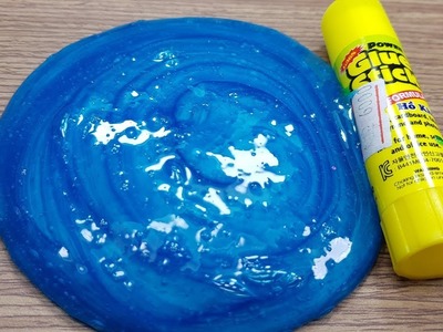 1 INGREDIENT SLIME GLUE STICK ! How to make Slime with GLUE STICK