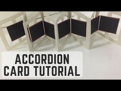 ACCORDION CARD TUTORIAL | Best Scrapbook Ideas | DIY scrapbook