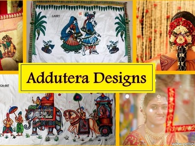 Addutera Designs for Telugu weddings| Jeelakarra Bellam Ritual
