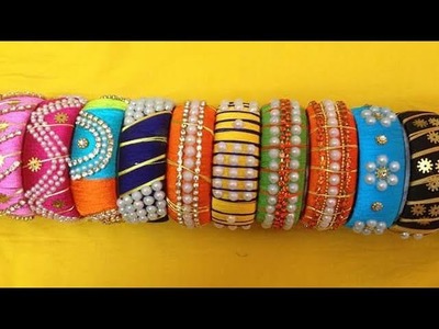 Beautiful Silk Thread Bangles New Designs