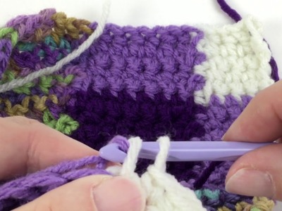 Colorful Crochet: Invisible Floats in Single Crochet