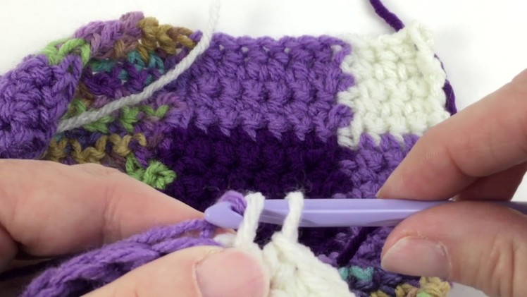Colorful Crochet: Invisible Floats in Single Crochet