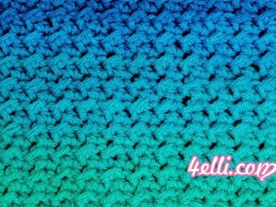 Crochet Crunch Stitch Tutorial (EN)