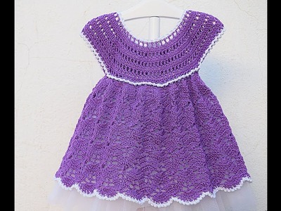 Crochet girl dress very easy- Majovel crochet