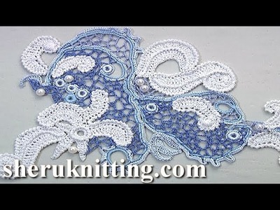 Crochet Irish Lace  Tutorial 54