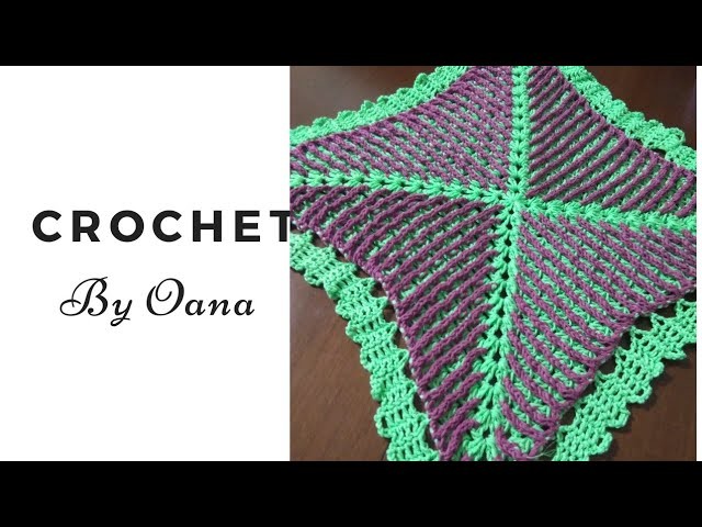 Crochet lovely granny square version by Oana