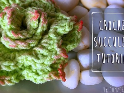Crochet succulent tutorial
