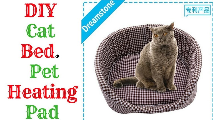 DIY Cat Bed ||  Pet Heating Pad