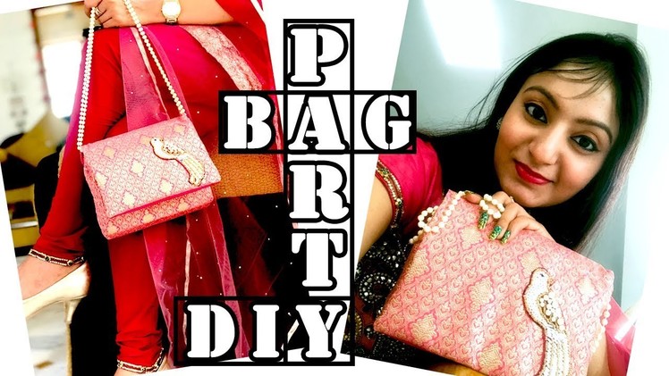 DIY Designer Party Clutch Bag | How to make clutch with a string at home