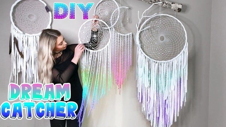 DIY! Dip Dye Dreamcatcher Tutorial