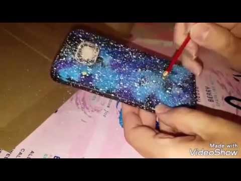 DIY Galaxy phone case