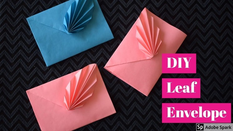 DIY | Origami Leaf Envelope