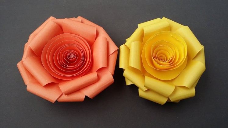 DIY: Paper Rose!!! How to Make Easy Paper  Rose!!!
