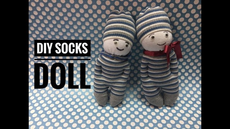 DIY socks doll | How to make a sock doll | How to reuse old socks | step by step craft tutorial 2018