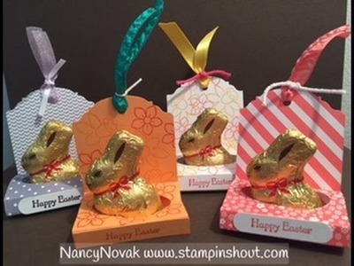 Easter Chocolate Bunny Treat Holder