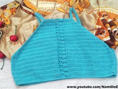 Easy Crochet for Summer: Crochet Crop Top #05