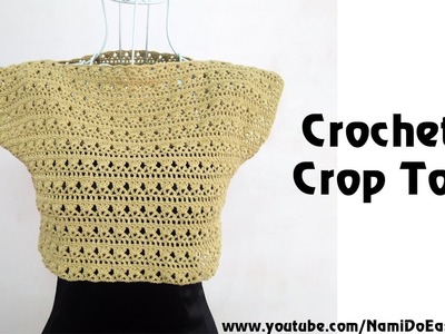 Easy Crochet for Summer: Crochet Crop Top #06