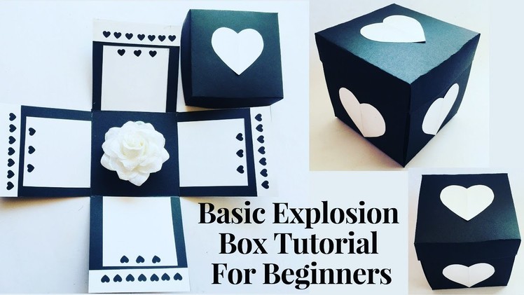Explosion Box Tutorial For Beginners | DIY Explosion Box For Birthday. Anniversary | Easy Tutorial