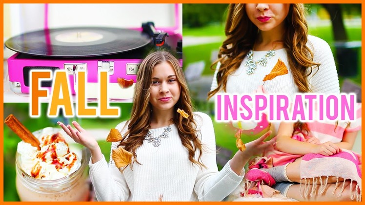 Fall Inspiration ♡ Outfits, Snacks & Essentials