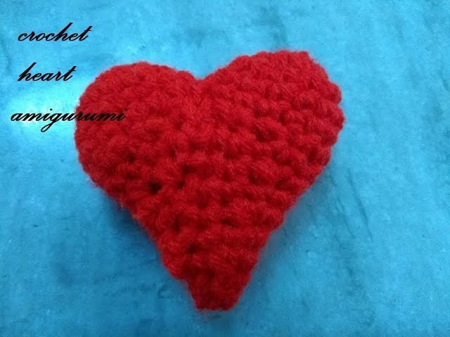 Heart amigurumi | crochet tamil | 3d heart in tamil