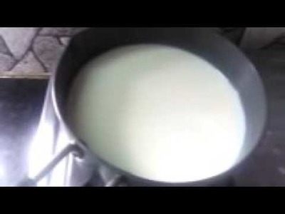 Home made fresh cream in tamil