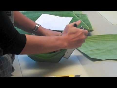 Hormok 1.4 - Making a Banana leaf cup