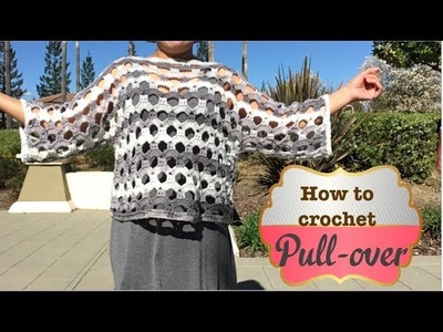 How to crochet Pull-over