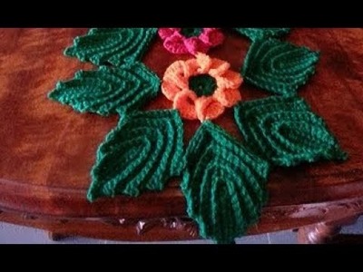 How to Crochet The Leaf