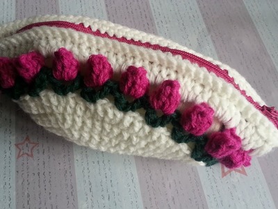 How to Crochet the Semi-circle Tulip Purse with Zipper