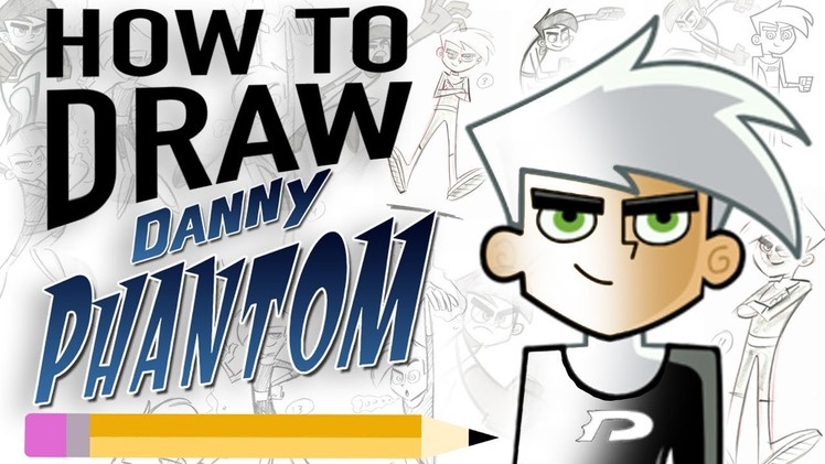 How to draw DANNY PHANTOM with creator Butch Hartman