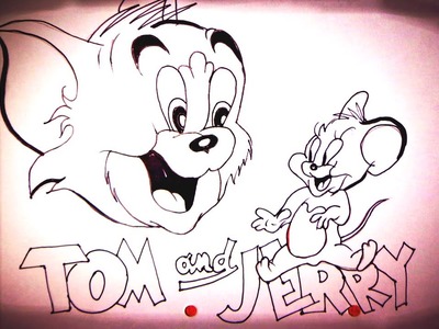 How to Draw Tom and Jerry Cartoon Drawing