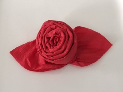 How to Fold a Napkin Into a Rose - DIY Napkin Folding