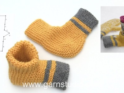 How to knit the beer mitten in DROPS Extra 0-1422