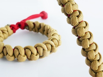 How to Make a Mad Max Chiton Knot Paracord Bracelet Tutorial