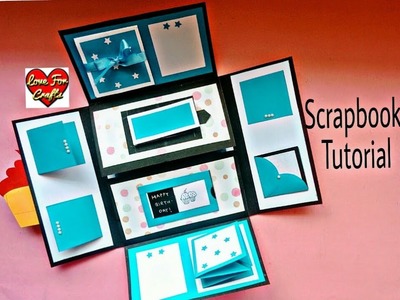 How to Make a Scrapbook | Scrapbook Tutorial | DIY Scrapbook Idea