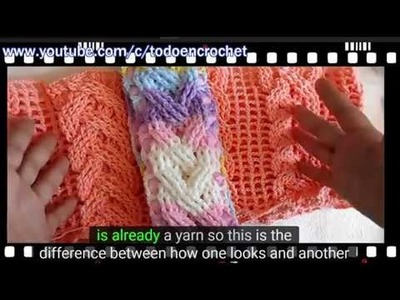 How to make crochet headband step by step subtitles english - DIY -