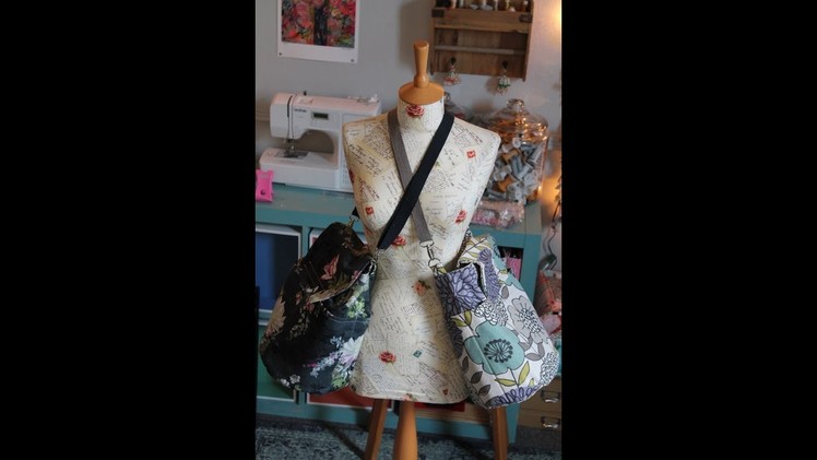 How to sew a convertible backpack hip crossbody shoulder bag