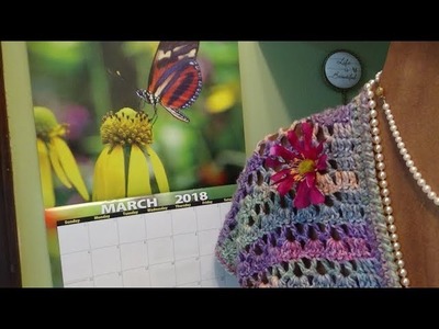 J's Crochet - Where the Wildflowers Grow Spring Vest. EP. #85.