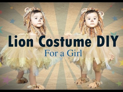 Lion Costume DIY for a baby girl
