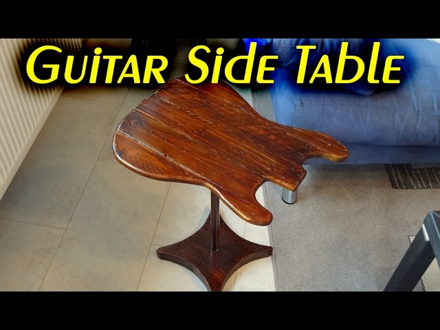 Making a Guitar Side Table. How To