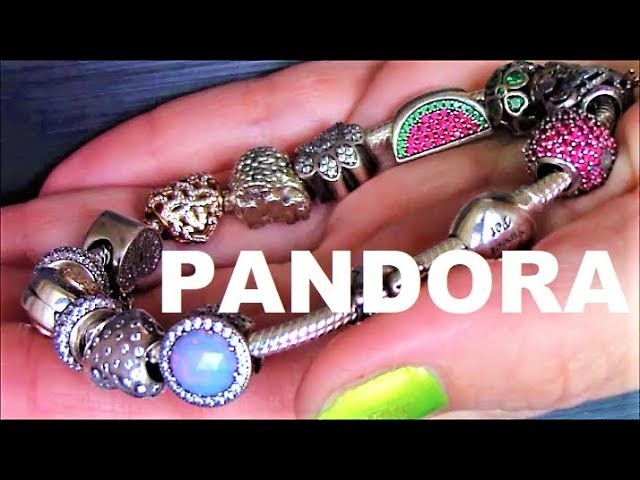MY PANDORA CHARM BRACELET AND CHARMS COLLECTION