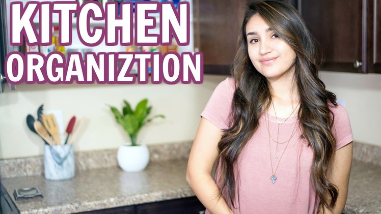 Organize My Kitchen With Me! 2017