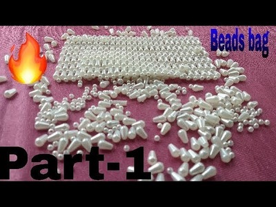 Part-1. How to make innovative design beads bag made by Arpita creation.