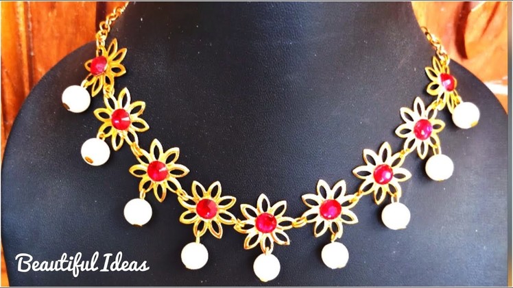 Pearl Designer Necklace & Choker.Beautiful Ideas.Diy.Latest Jewellery